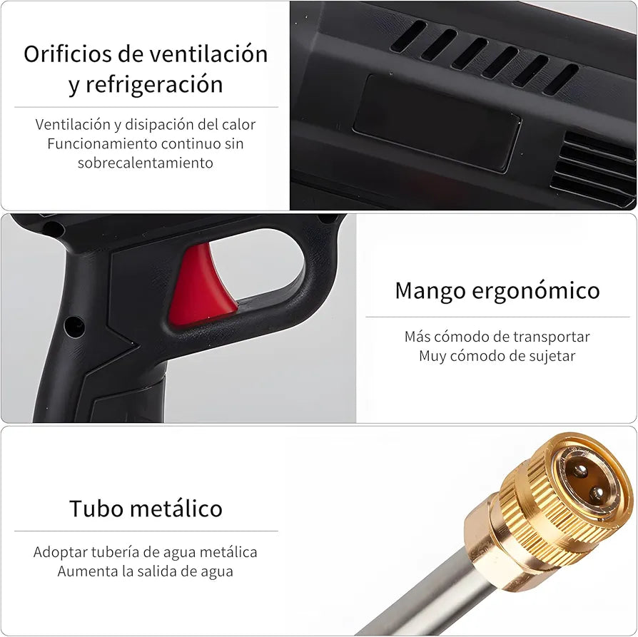 HIDROLAVADORA ELÉCTRICA PORTÁTIL.