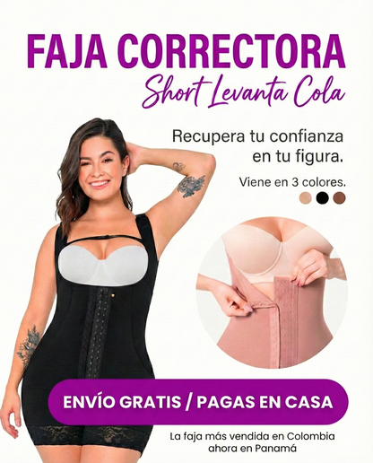 FAJA CONTROL SHORT MEDIA PIERNA